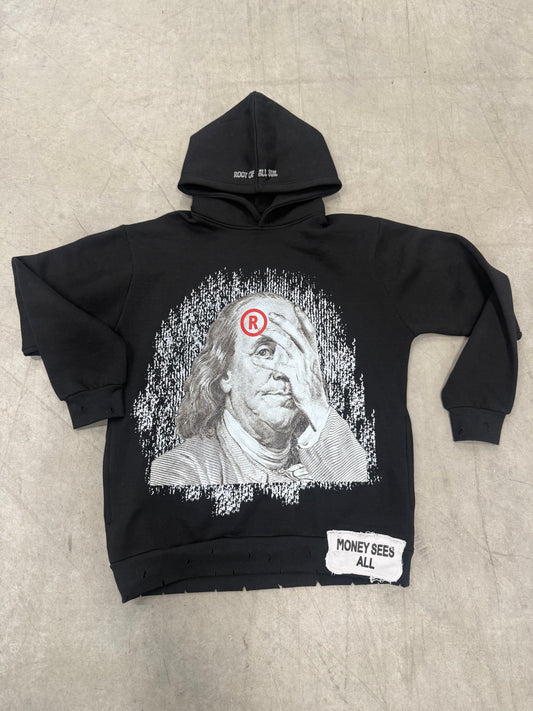 MONEY SEES ALL HOODIE "pre orders"